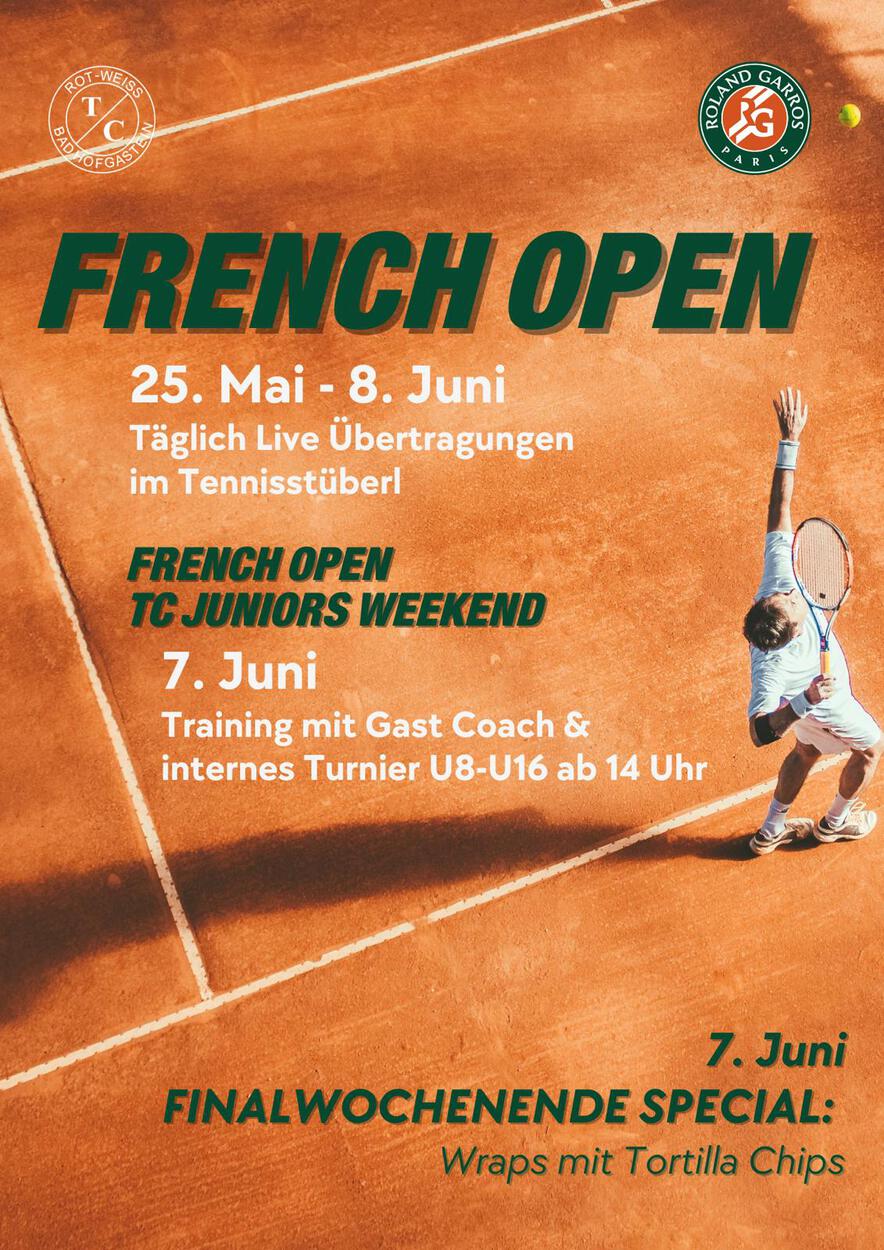 French Open TC Juniors Weekend