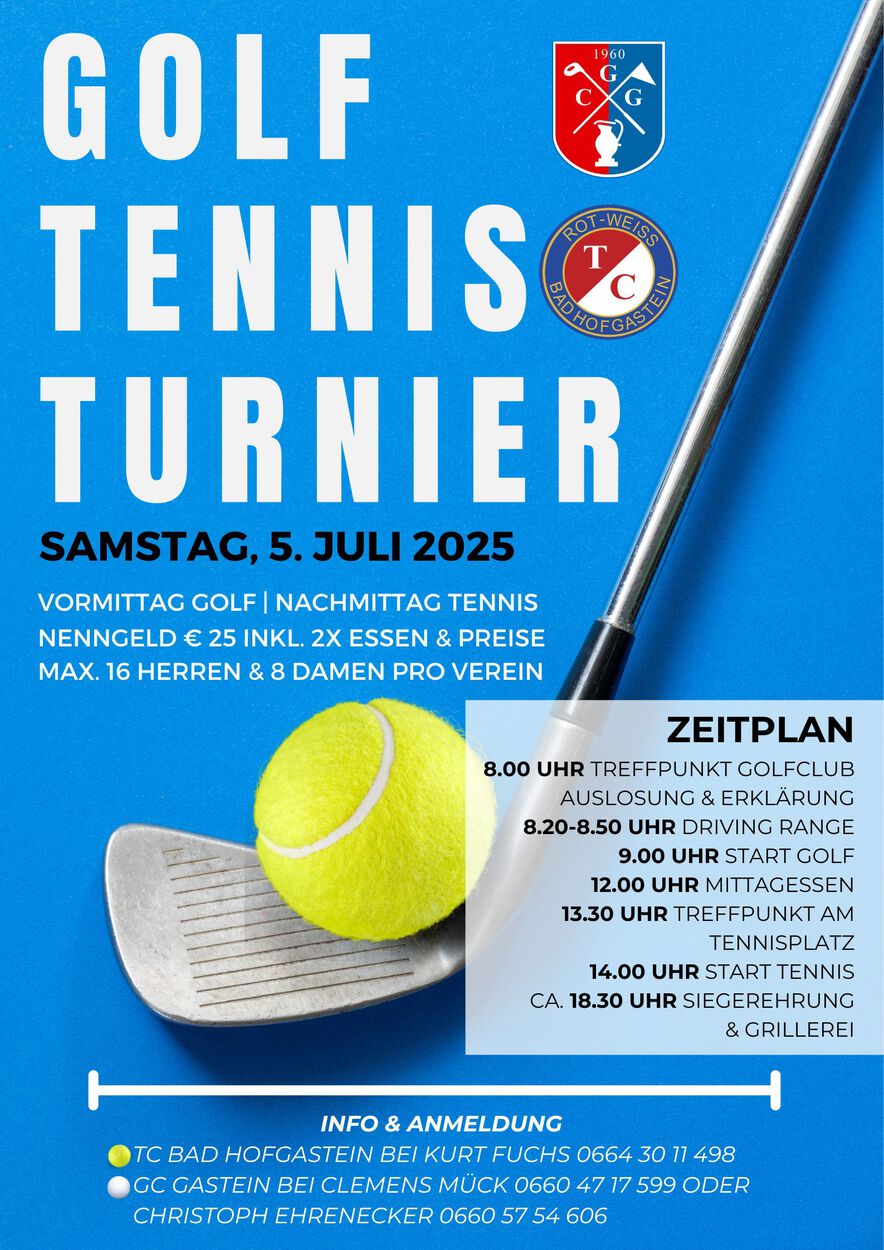 Golf-Tennis Turnier